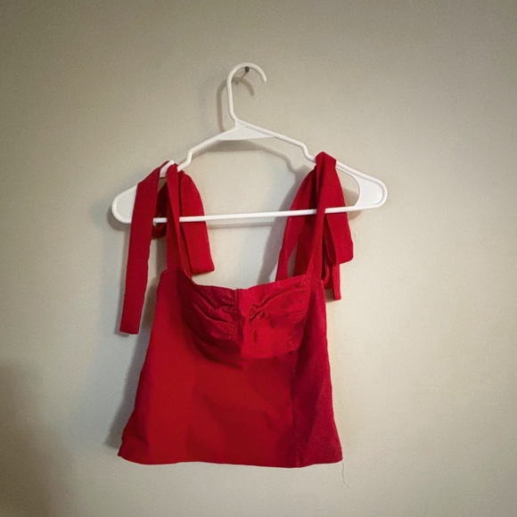 Princess Polly Red Top - Picture 2 of 3